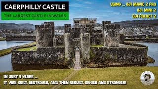 Caerphilly Castle  The Largest in Wales 2nd in Britain [upl. by Miller]