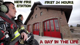 First 24 Hours in a New Fire Station  A Day in the Life [upl. by Amisoc]