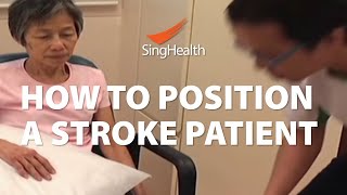 How To Position A Stroke Patient [upl. by Alby776]