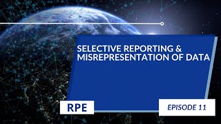 Selective Reporting amp Misrepresentation of Data  Episode 11  Research Ethics [upl. by Hpsoj]