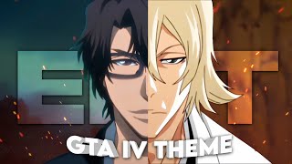 Aizen x Urahara  GTA IV Theme Edit [upl. by Zakaria109]